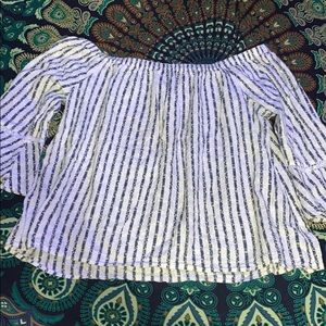off shoulder top